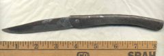 la Belle French style iron handled clasp knife
