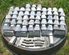 Lead ingots
