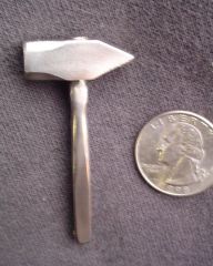 Mini Cross peen hammer made from stainless steel