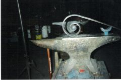 Large scroll end for hand rail by me.