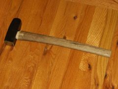 Newly hafted set hammer