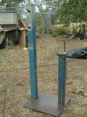 Treadle hammer 5 - taking shape