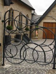 Unnamed house gates