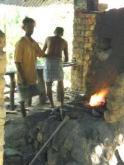 charcoal forge