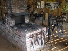 Welcome to Our Community Forge at the Tom Kennon Blacksmith Shop in Donipha