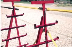 A Closer view of Portable Steel Storage Rack