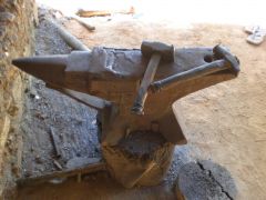 worn anvil