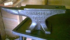 70# Vanadium Steel anvil
