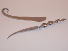 An experimental knife and fork