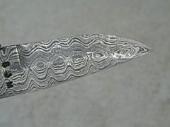 Damascus knife by Billy Merrit