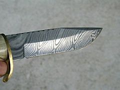 Damascus knife by Billy Merrit