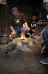 A  traditional Japanese  style  forge