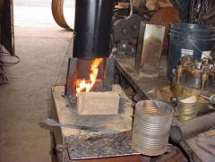 side blown forge