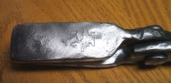 Tongs for flat stock and hawks