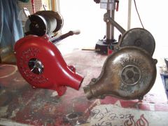 My Champion blower & old Buffalo Bufco beside each other