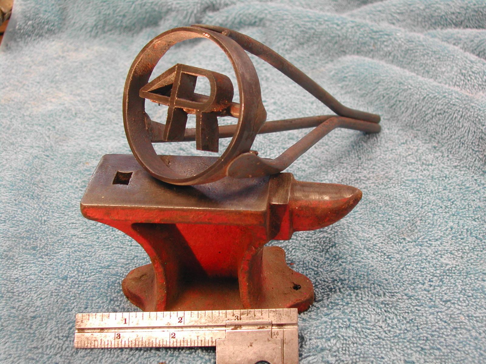 O/A and Mig welded Branding Iron