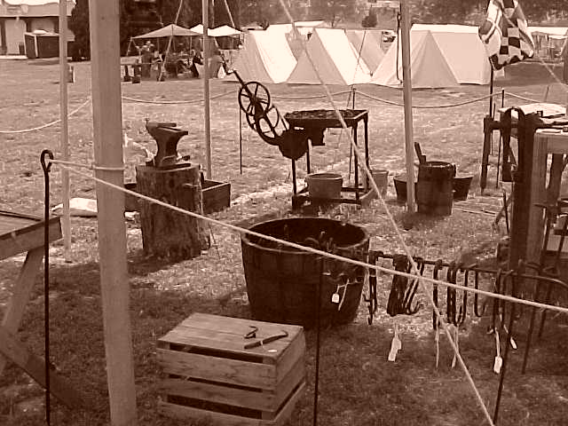 Civil War Smithy Set-up