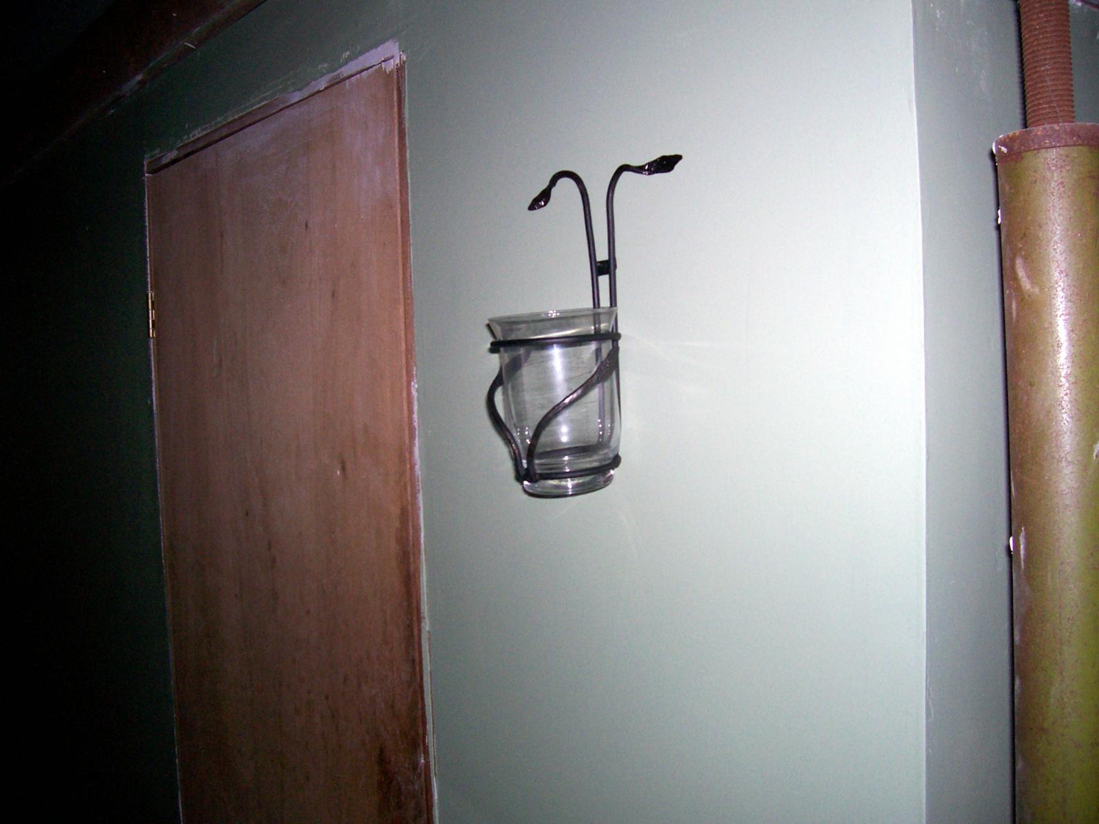 Candle wall sconce