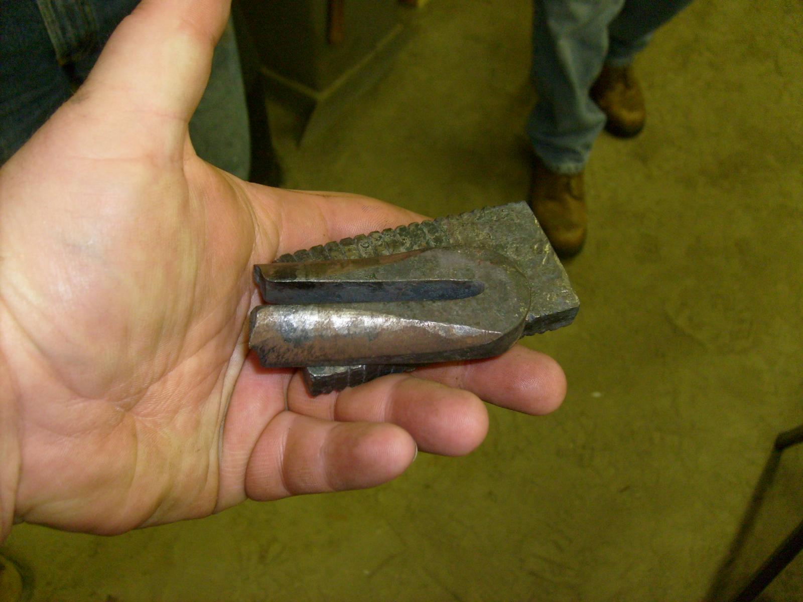 three sided rivet tool