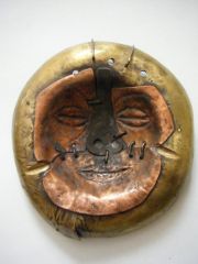 More information about "stiched face ash tray"