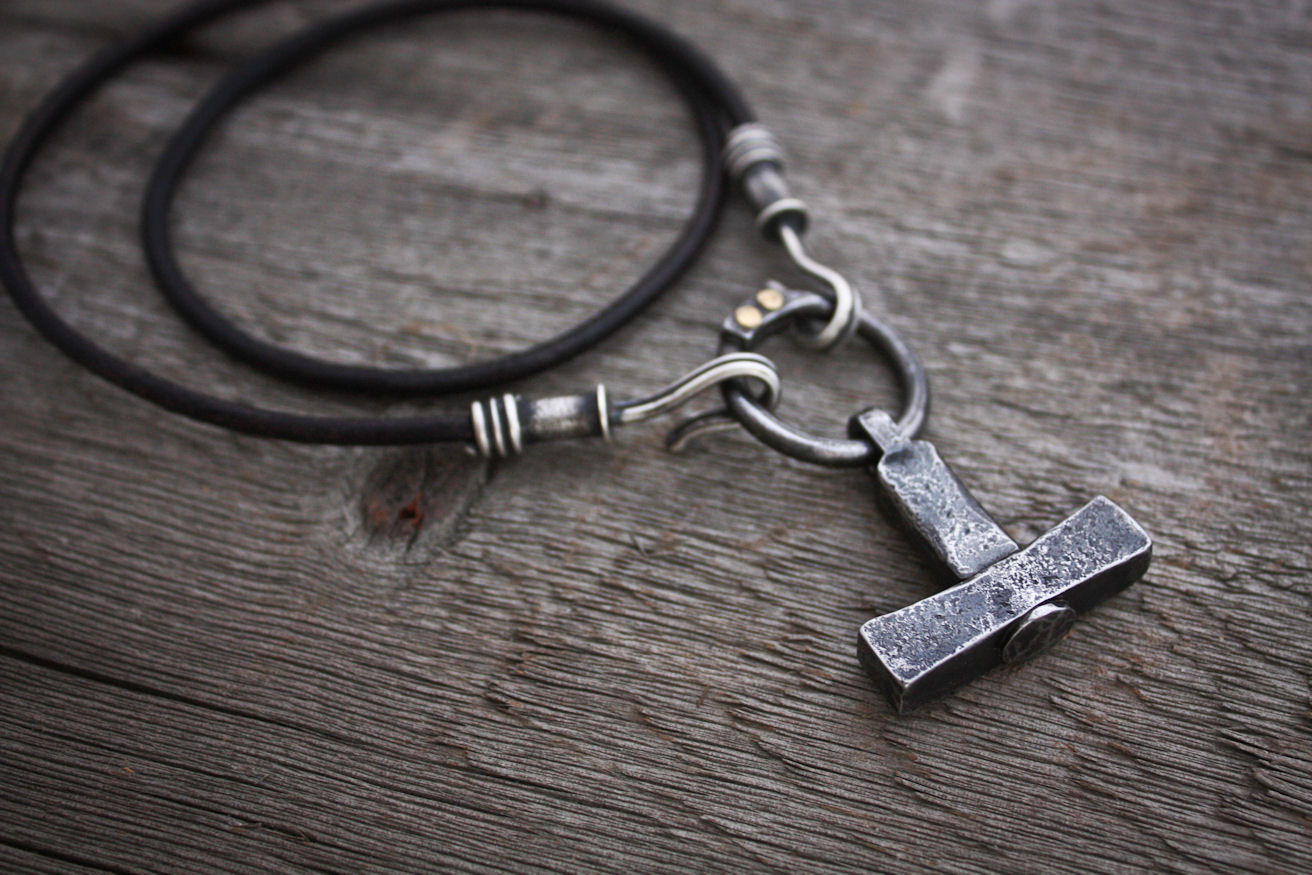 Thor's hammer necklace