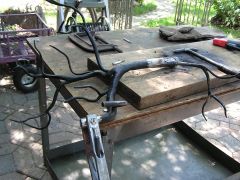 Forged Tree Lamp