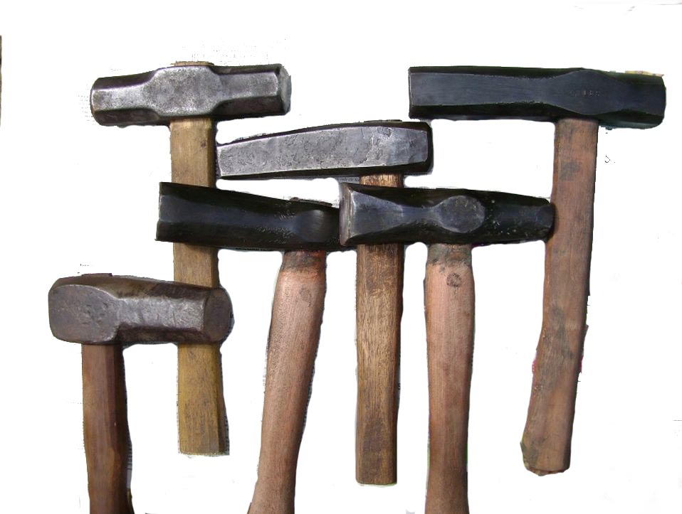Some of my work-hammers by Marius