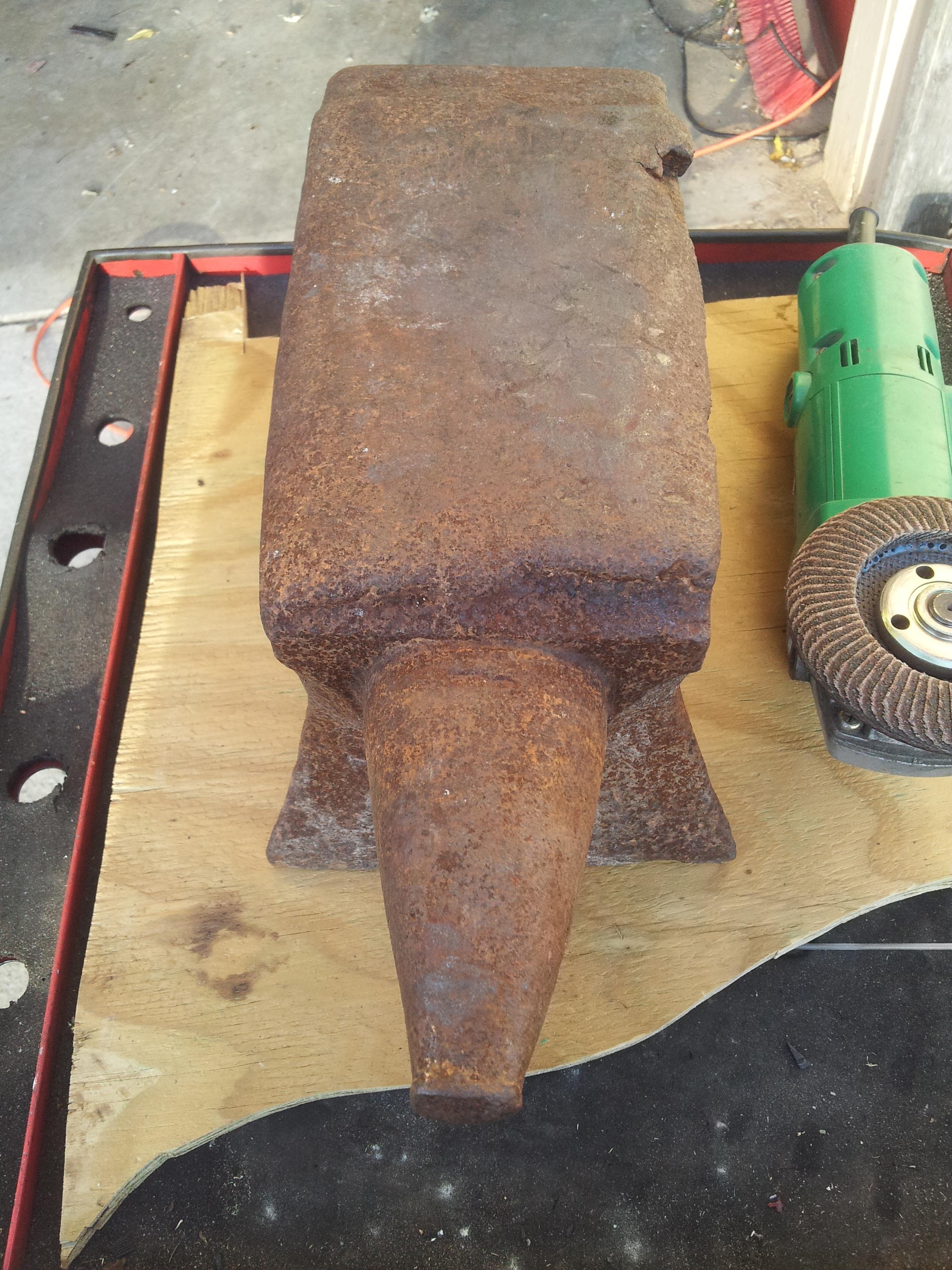 rough old anvil