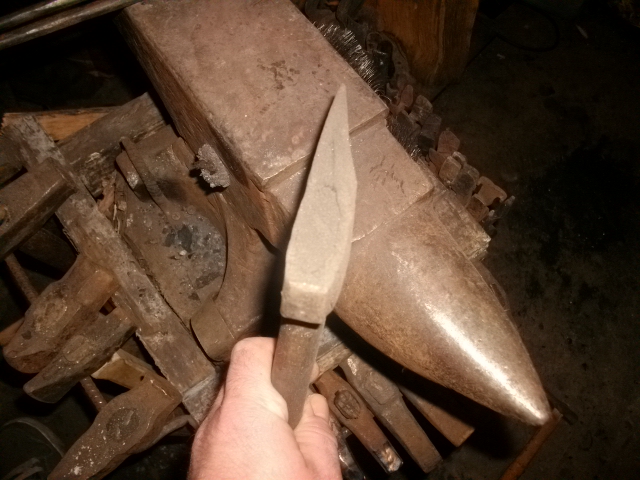 hand forged "carving axe"