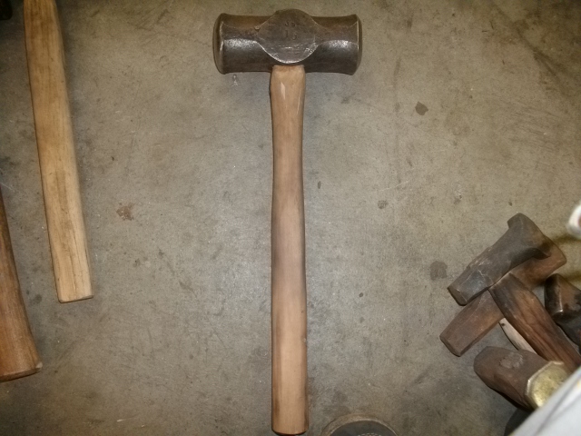 my big rounding hammer