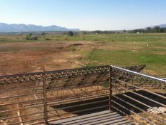 Railing for tall deck 2