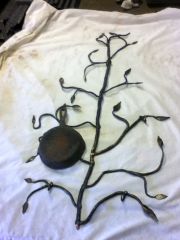 Aspen tree pot rack final product