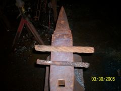 Rick Mouton Knife Forging Where we started