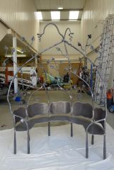 bench in progress