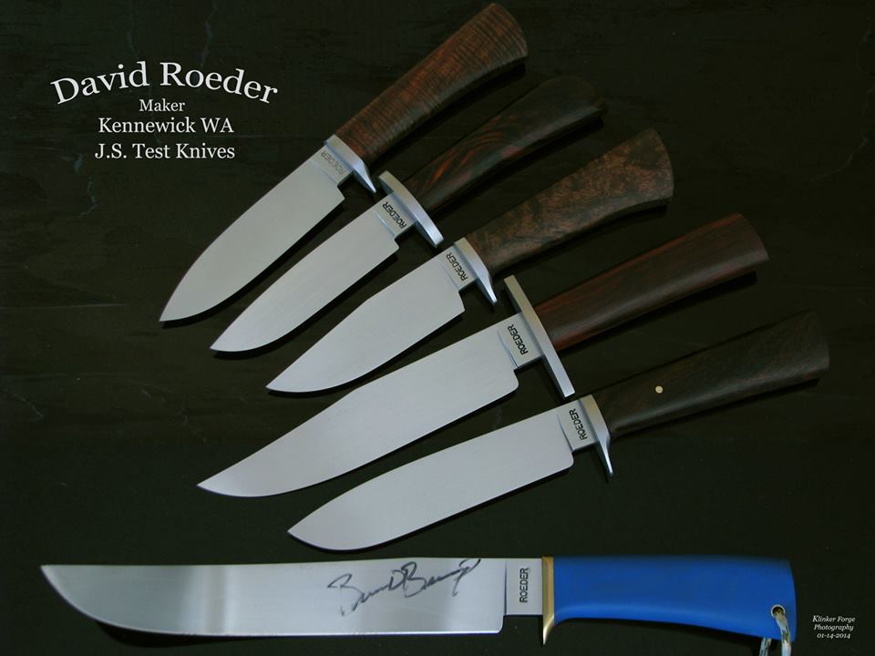2014 J.S. Test Knives by David Roeder,