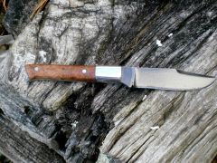 O-1 & Maple Burl pocket knife