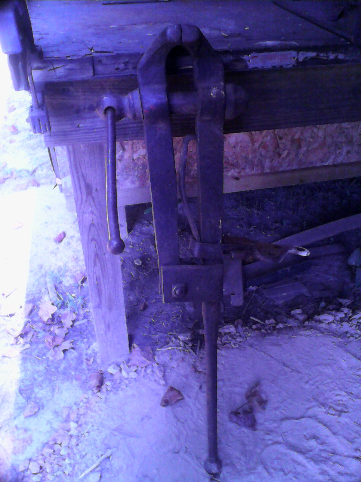 New Post Vise Flea Market Find