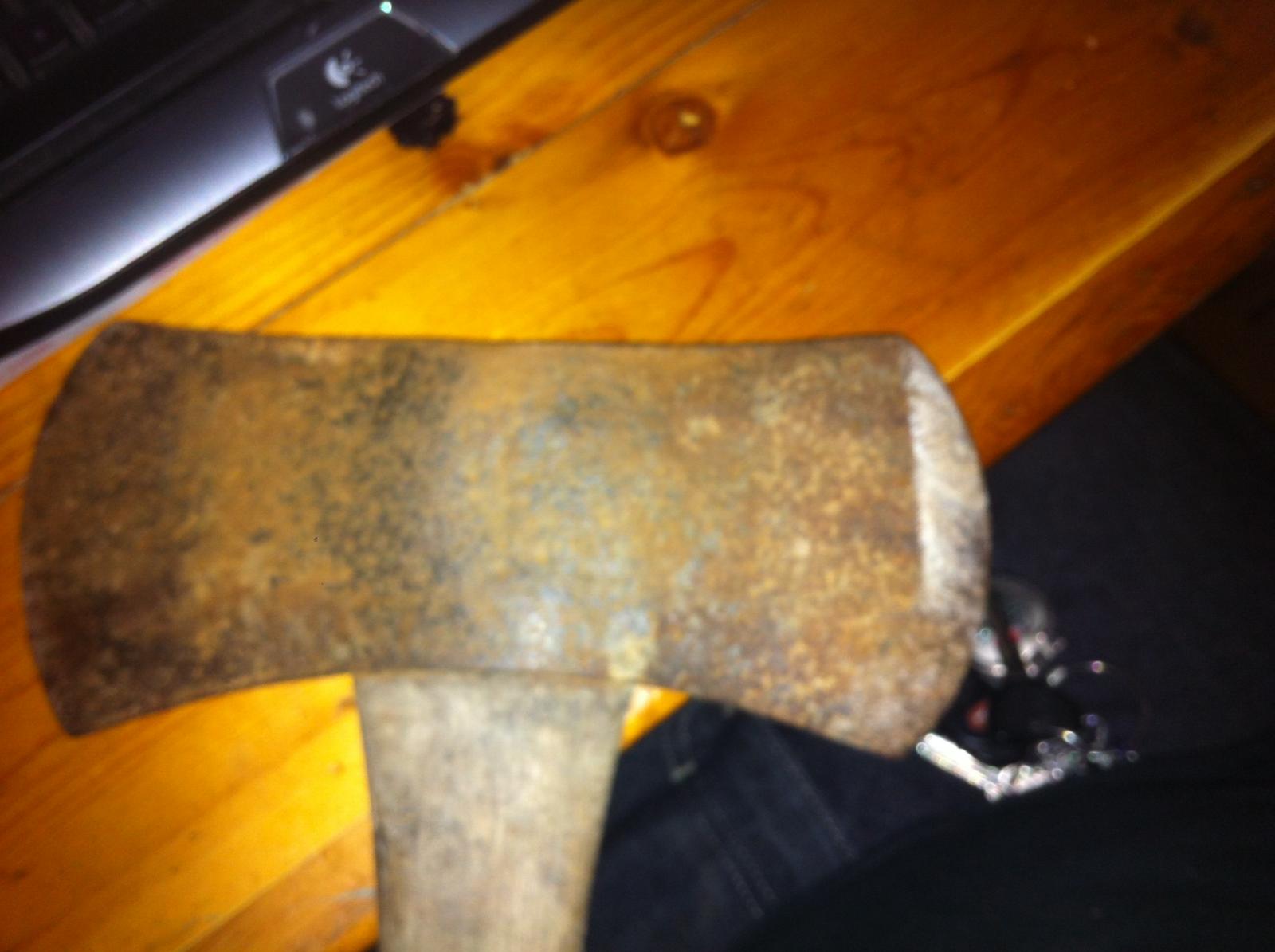 Just an axe I found