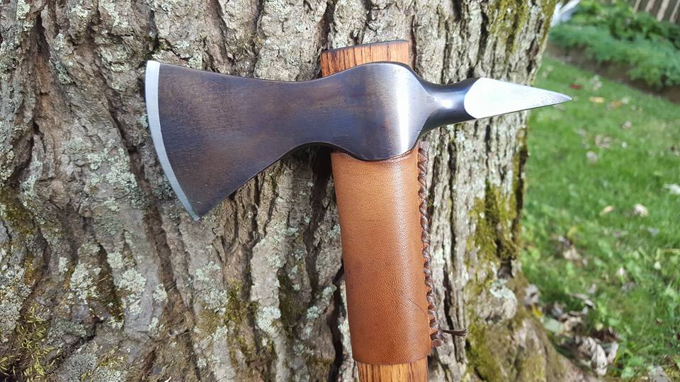 Axe Making - Forging a Tomahawk from a Ball Peen Hammer 
