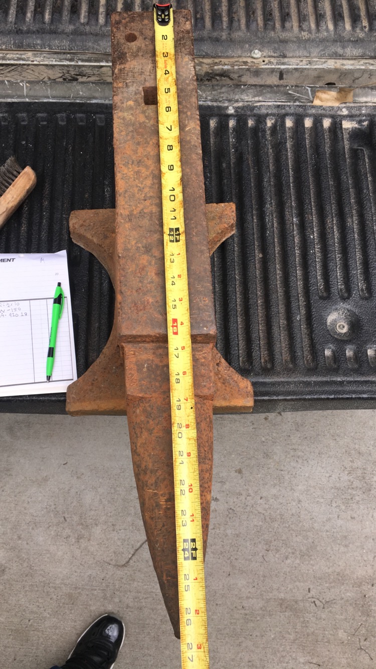 Wondering what year this Trenton anvil was manufactured