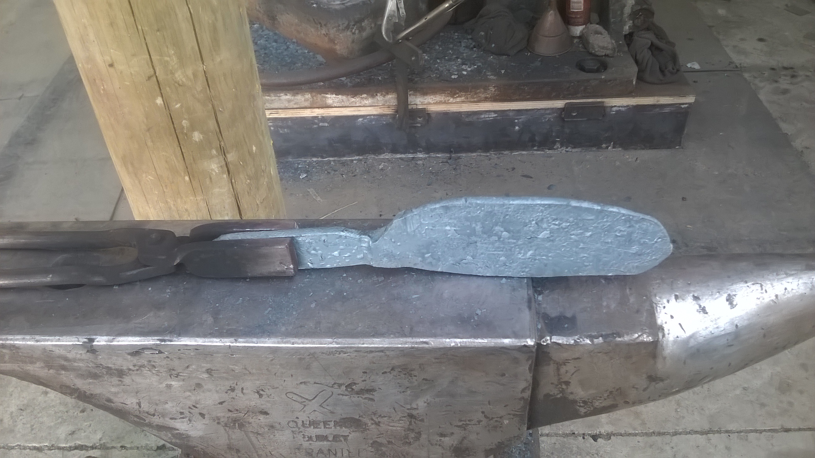 Salvage of my star pattern welded billet