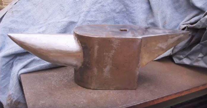 homemade anvil - an exercise of