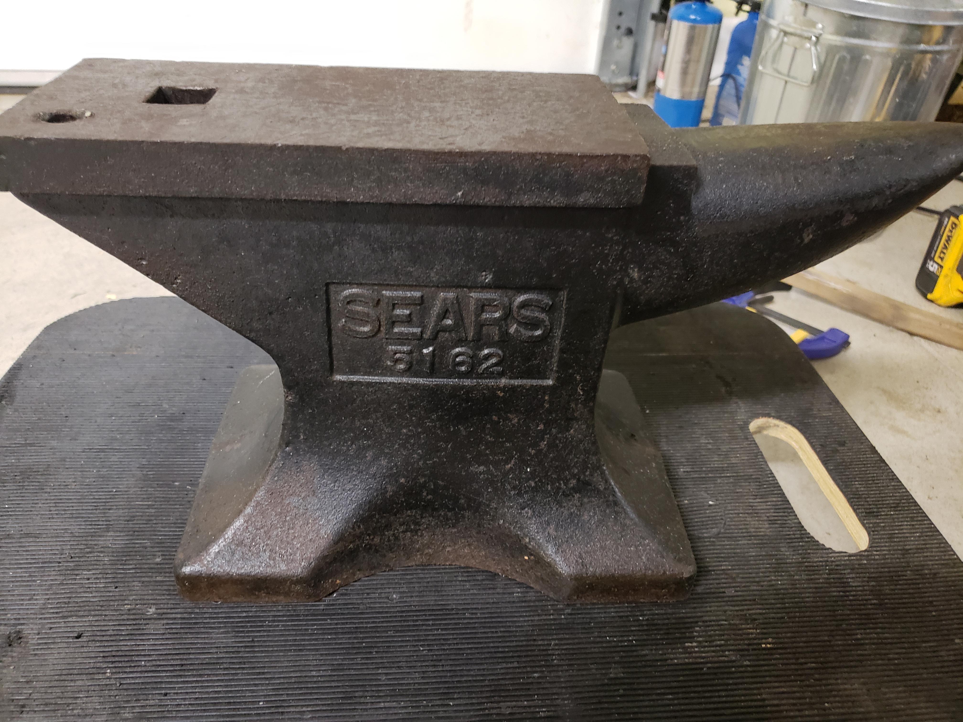 100 lb anvil yesterday, and I am having trouble finding any information abo...