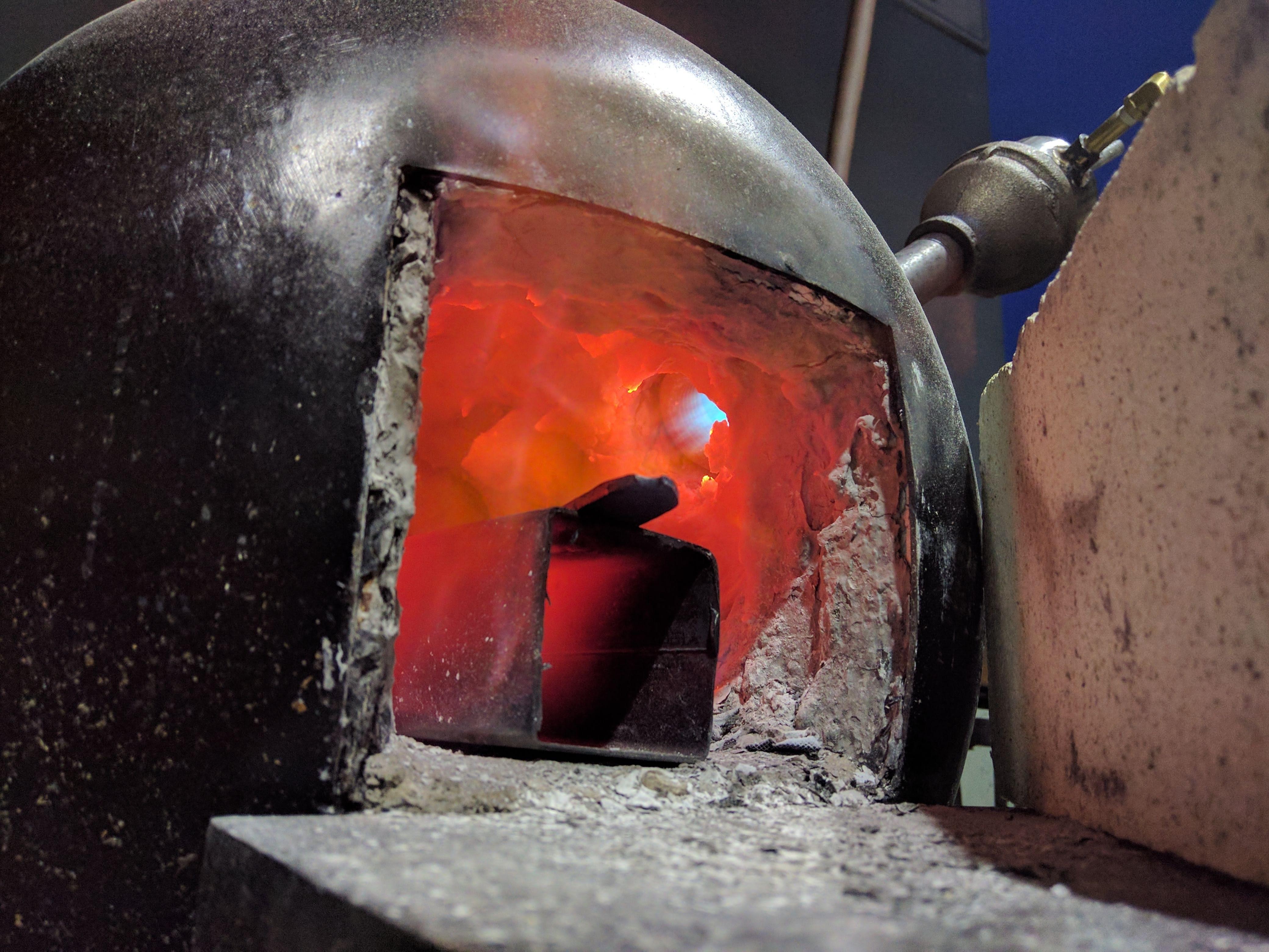 Burner Flare getting red hot on the forge!!!! ​​​​​​​ - Gas Forges - I  Forge Iron
