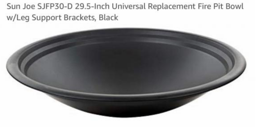 Forge Pot Replacement Solid Fuel, Sun Joe Sjfp30 D Replacement Bowl For Fire Pit