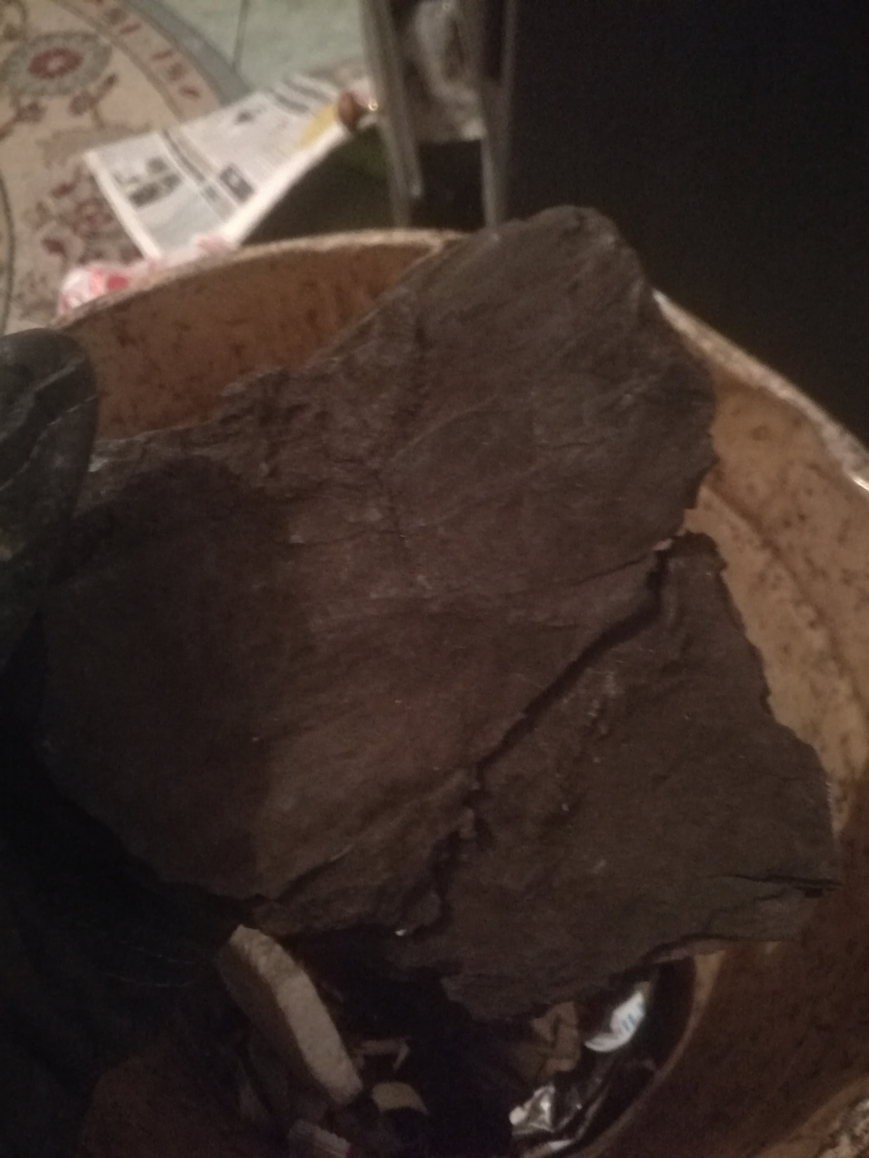 Brown coal (lignite) is a soft brown combustible sedimentary rock